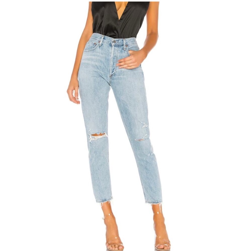 Agolde “Jamie Jeans” in “shakedown”
